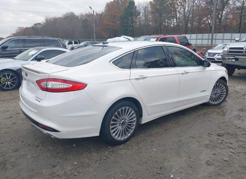 Photo 4 of 2014 Ford Fusion HYBRID TITANIUM (VIN 3FA6P0RU6ER211700)