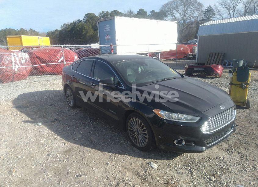 2014 Ford Fusion HYBRID TITANIUM (VIN 3FA6P0RU6ER349429) main photo