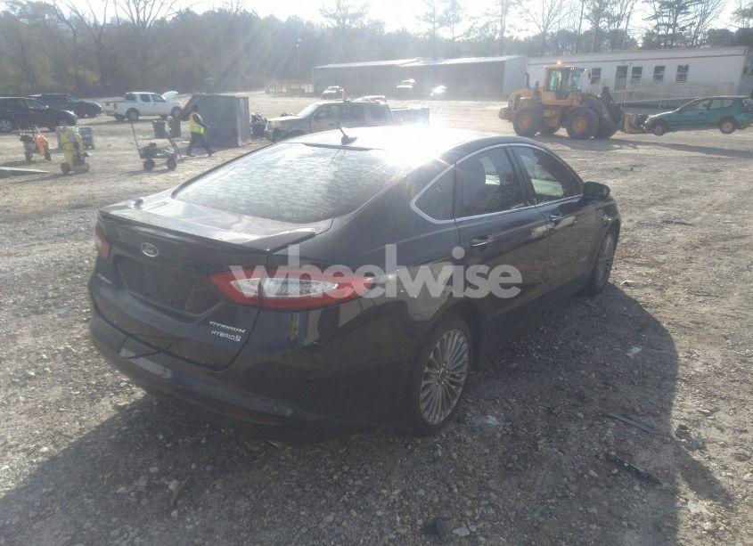 Photo 4 of 2014 Ford Fusion HYBRID TITANIUM (VIN 3FA6P0RU6ER349429)
