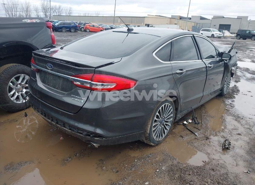 Photo 4 of 2017 Ford Fusion HYBRID TITANIUM (VIN 3FA6P0RU6HR279726)