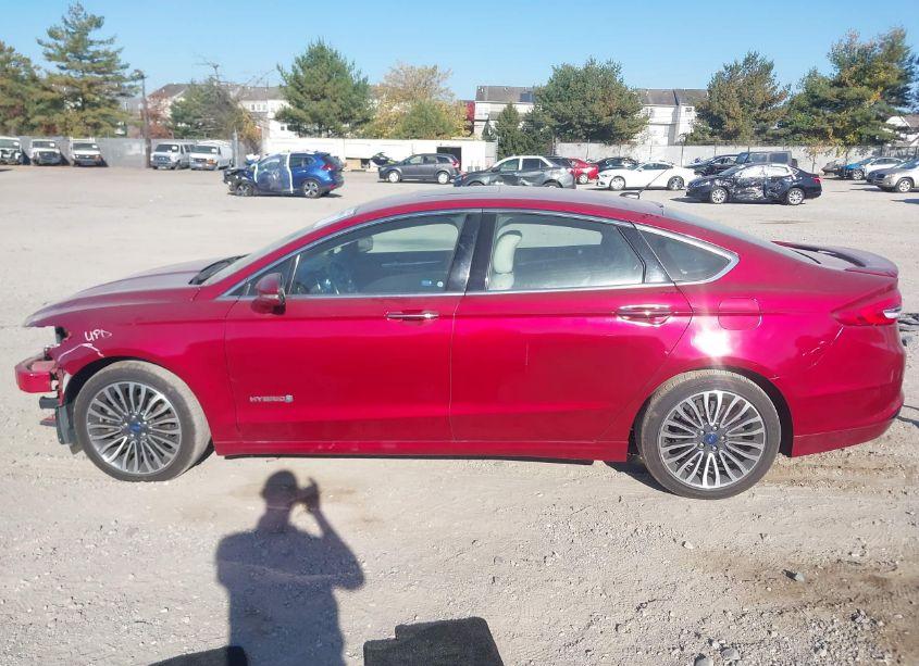 Photo 14 of 2018 Ford Fusion HYBRID TITANIUM (VIN 3FA6P0RU6JR162878)