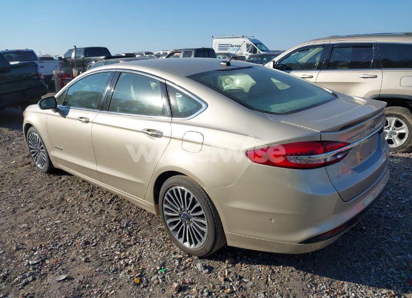 Photo 3 of 2018 Ford Fusion HYBRID PLATINUM (VIN 3FA6P0RU6JR183763)