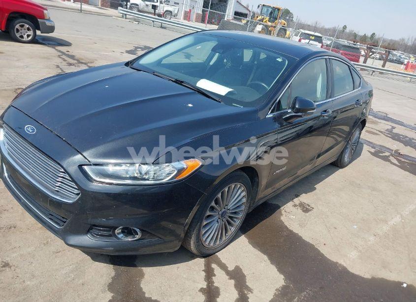 Photo 2 of 2013 Ford Fusion HYBRID TITANIUM (VIN 3FA6P0RU7DR355481)