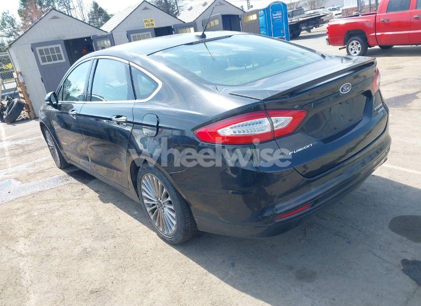 Photo 3 of 2013 Ford Fusion HYBRID TITANIUM (VIN 3FA6P0RU7DR355481)