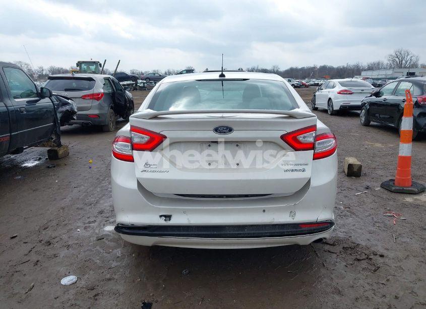 Photo 16 of 2014 Ford Fusion HYBRID TITANIUM (VIN 3FA6P0RU7ER376199)