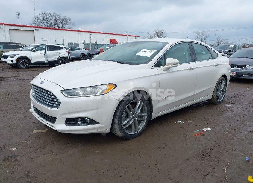 Photo 2 of 2014 Ford Fusion HYBRID TITANIUM (VIN 3FA6P0RU7ER376199)