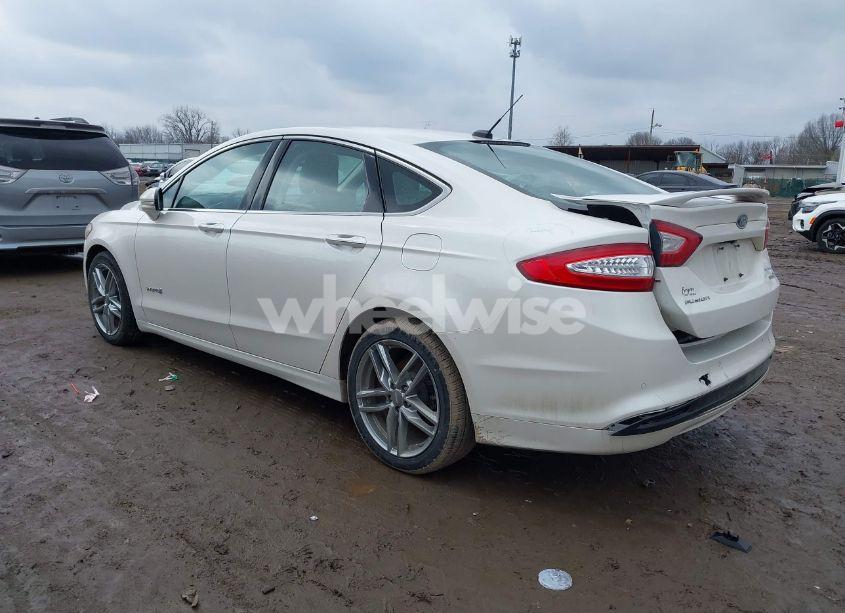 Photo 3 of 2014 Ford Fusion HYBRID TITANIUM (VIN 3FA6P0RU7ER376199)