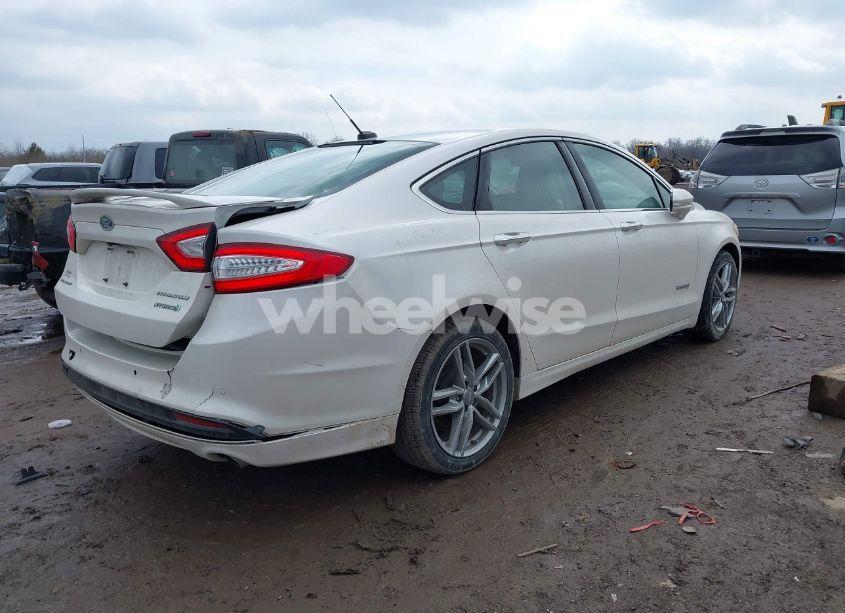 Photo 4 of 2014 Ford Fusion HYBRID TITANIUM (VIN 3FA6P0RU7ER376199)
