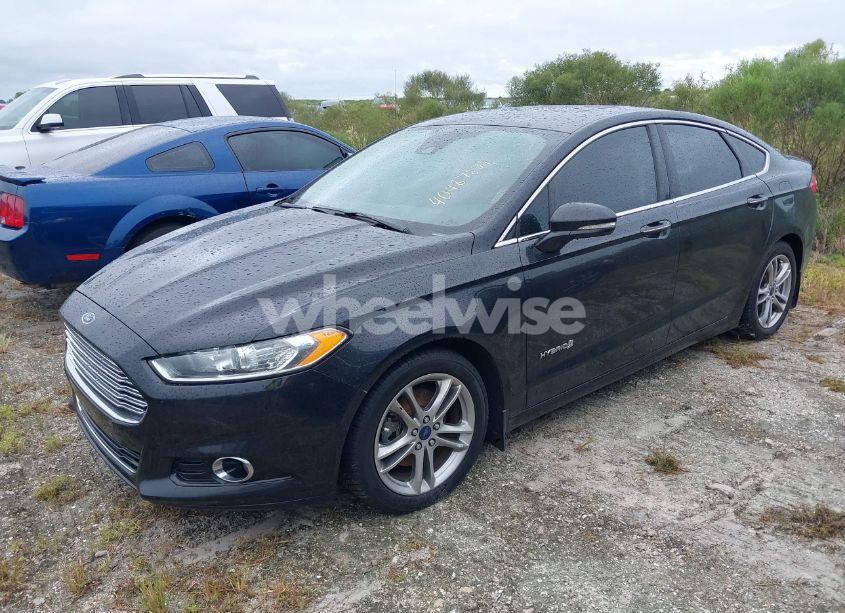 Photo 2 of 2015 Ford Fusion HYBRID TITANIUM (VIN 3FA6P0RU7FR247008)