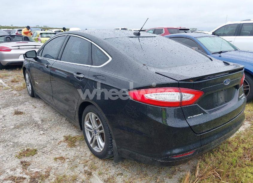 Photo 3 of 2015 Ford Fusion HYBRID TITANIUM (VIN 3FA6P0RU7FR247008)
