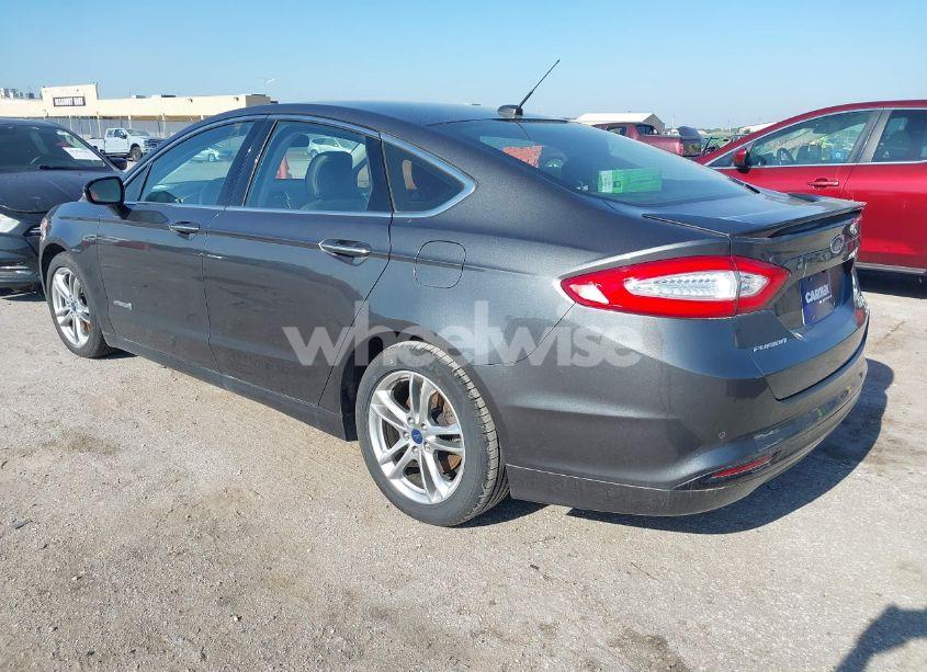 Photo 3 of 2015 Ford Fusion HYBRID TITANIUM (VIN 3FA6P0RU7FR278551)