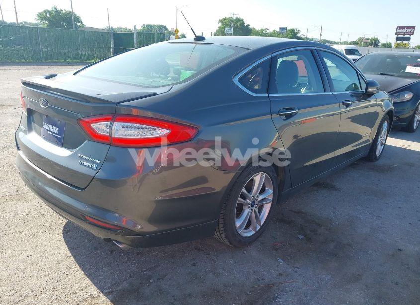 Photo 4 of 2015 Ford Fusion HYBRID TITANIUM (VIN 3FA6P0RU7FR278551)