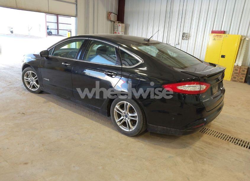 Photo 3 of 2016 Ford Fusion HYBRID TITANIUM (VIN 3FA6P0RU7GR127307)