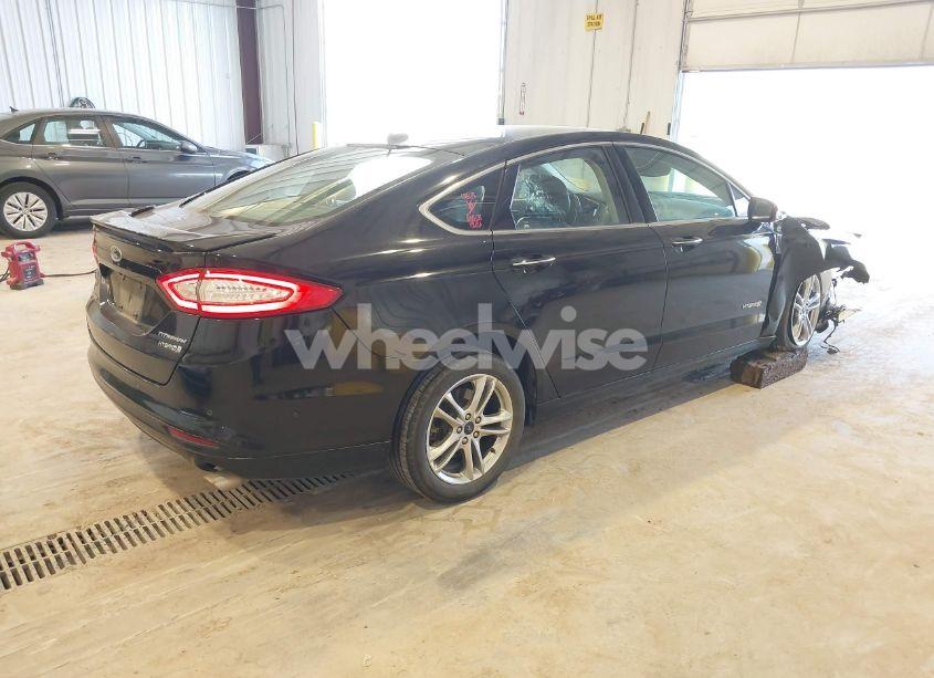Photo 4 of 2016 Ford Fusion HYBRID TITANIUM (VIN 3FA6P0RU7GR127307)