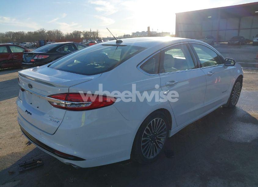 Photo 4 of 2017 Ford Fusion HYBRID TITANIUM (VIN 3FA6P0RU7HR383528)