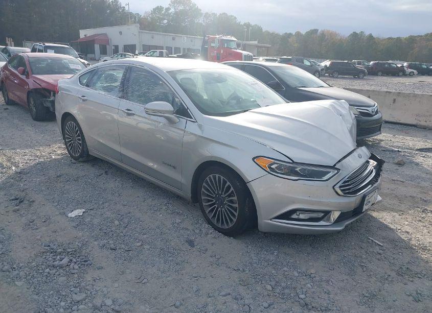 2018 Ford Fusion HYBRID TITANIUM (VIN 3FA6P0RU7JR247311) main photo