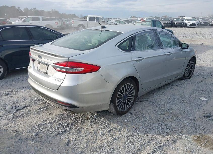 Photo 4 of 2018 Ford Fusion HYBRID TITANIUM (VIN 3FA6P0RU7JR247311)