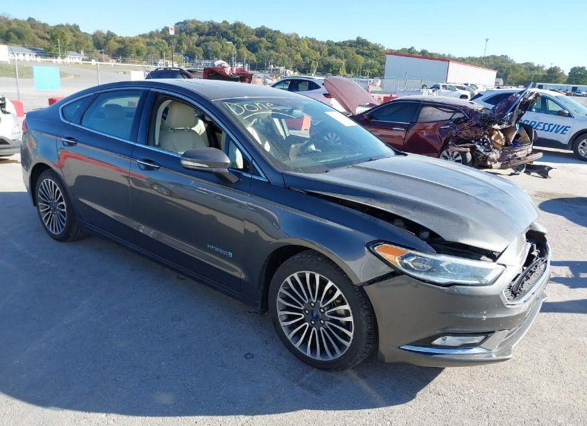 2018 Ford Fusion HYBRID TITANIUM (VIN 3FA6P0RU7JR269342) main photo
