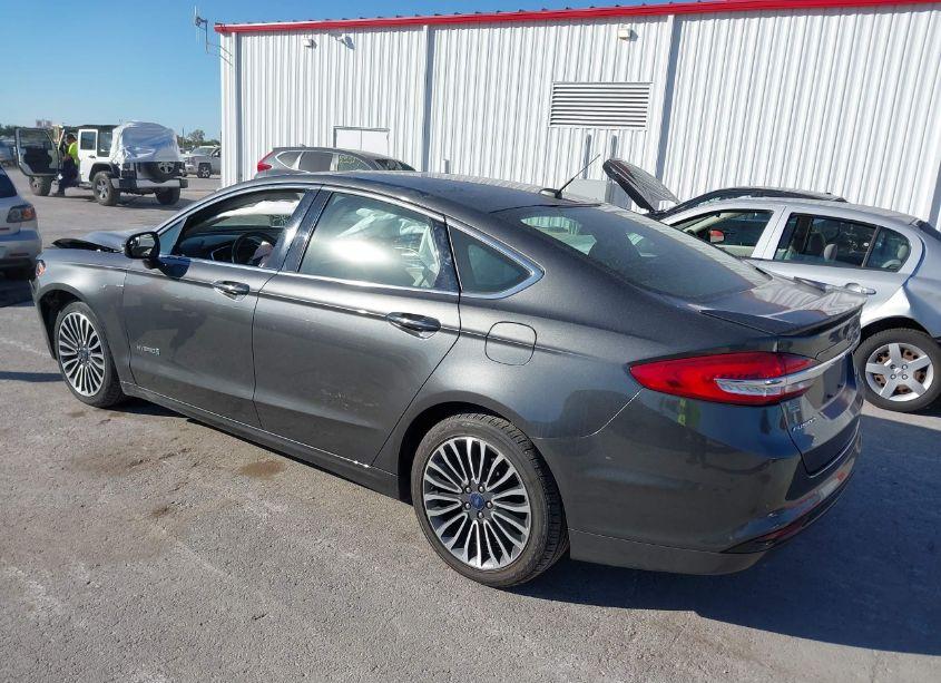 Photo 3 of 2018 Ford Fusion HYBRID TITANIUM (VIN 3FA6P0RU7JR269342)