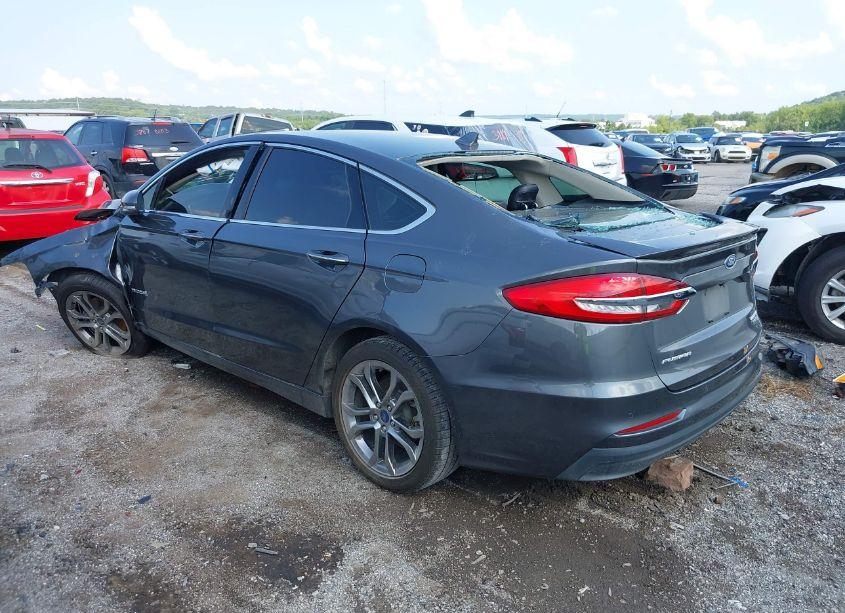 Photo 3 of 2019 Ford Fusion HYBRID TITANIUM (VIN 3FA6P0RU7KR273683)