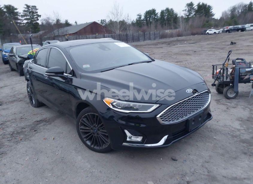 2020 Ford Fusion HYBRID TITANIUM (VIN 3FA6P0RU7LR141332) main photo