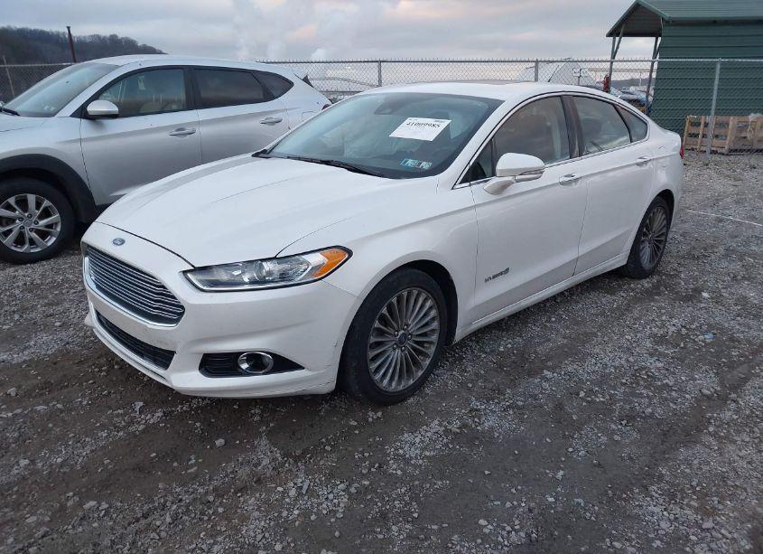 Photo 2 of 2014 Ford Fusion HYBRID TITANIUM (VIN 3FA6P0RU8ER127099)