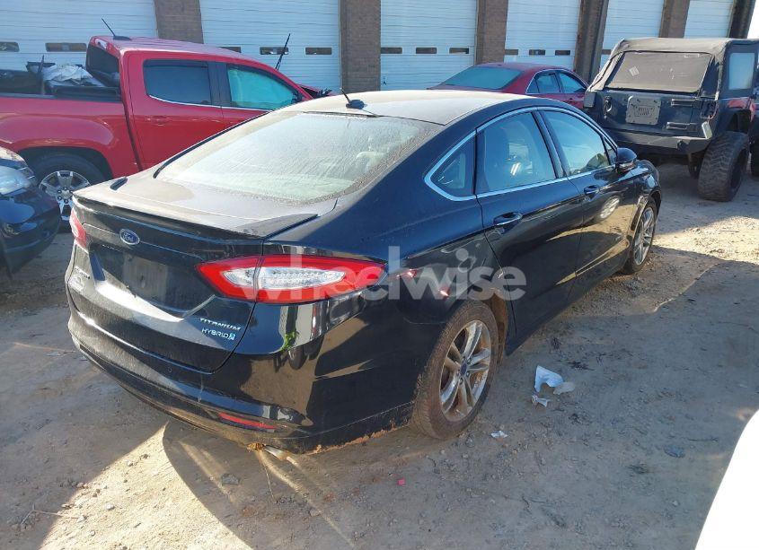 Photo 4 of 2015 Ford Fusion HYBRID TITANIUM (VIN 3FA6P0RU8FR124365)