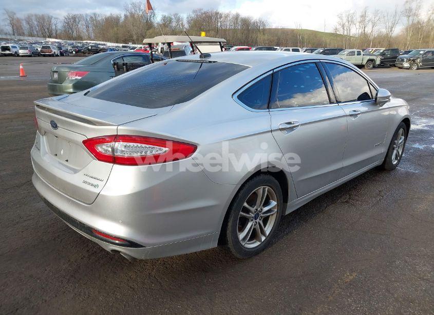 Photo 4 of 2015 Ford Fusion HYBRID TITANIUM (VIN 3FA6P0RU8FR181312)