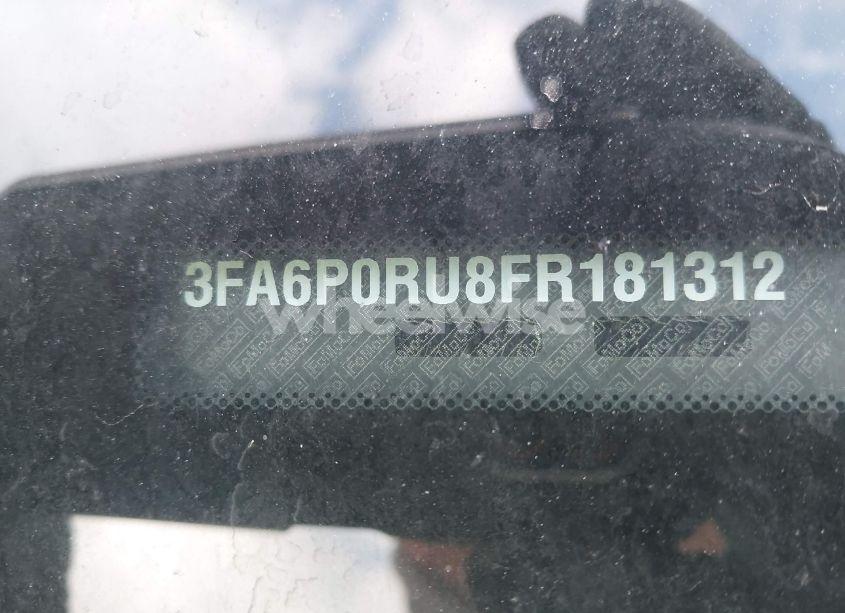 Photo 9 of 2015 Ford Fusion HYBRID TITANIUM (VIN 3FA6P0RU8FR181312)