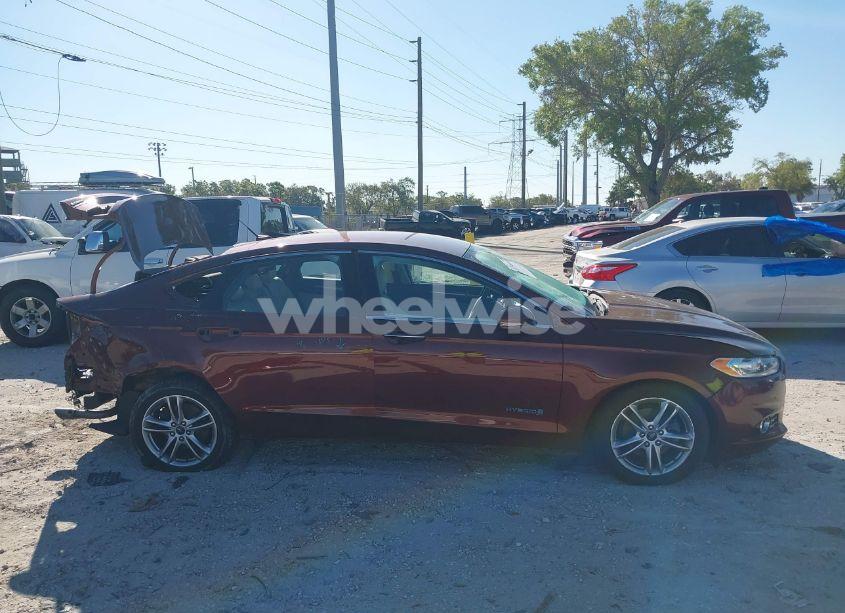 Photo 14 of 2016 Ford Fusion HYBRID TITANIUM (VIN 3FA6P0RU8GR127140)