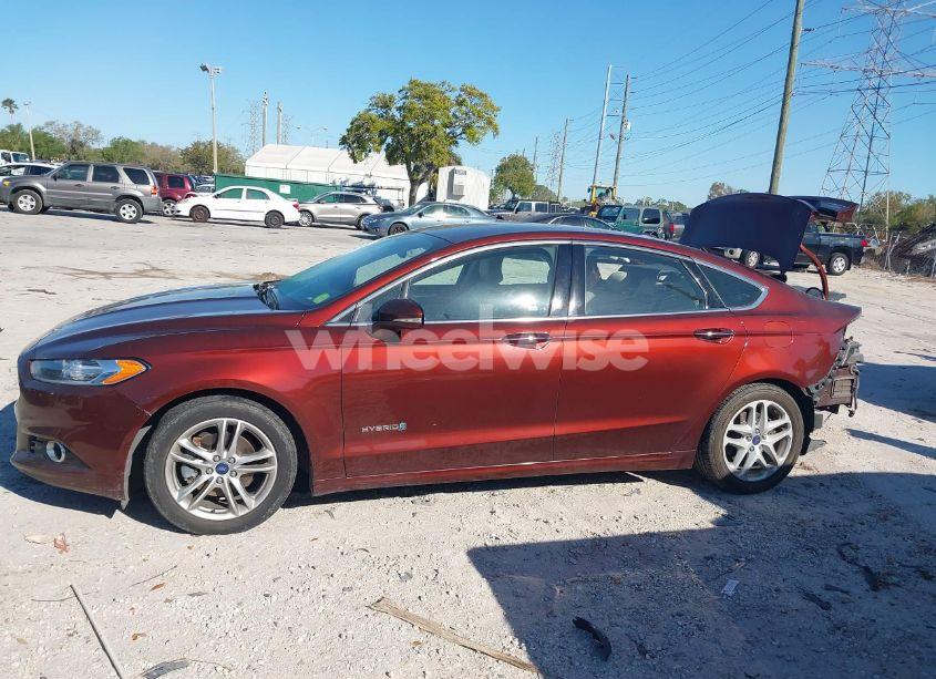 Photo 15 of 2016 Ford Fusion HYBRID TITANIUM (VIN 3FA6P0RU8GR127140)