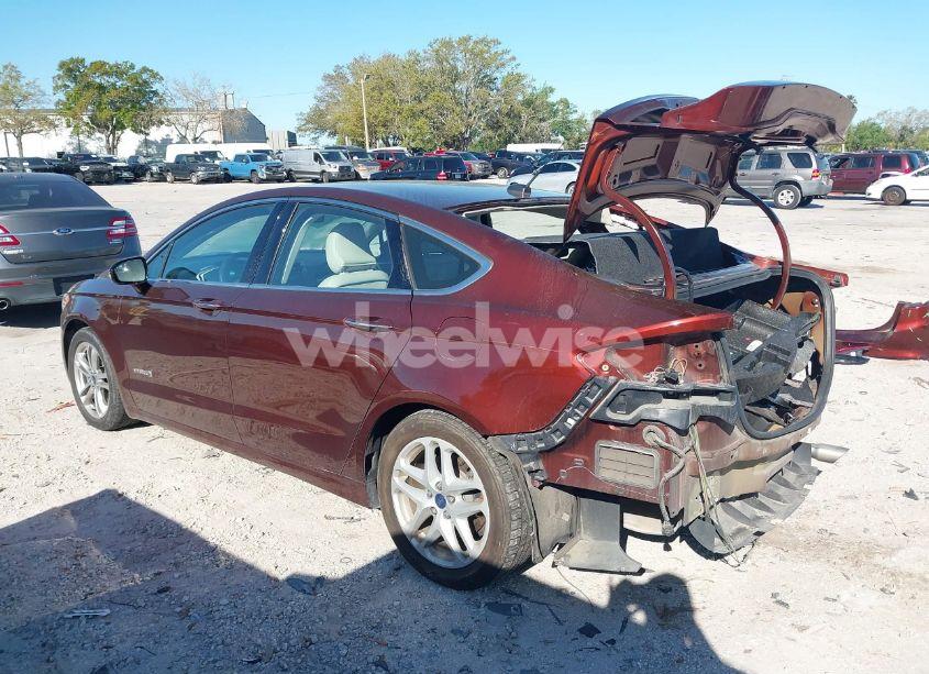 Photo 3 of 2016 Ford Fusion HYBRID TITANIUM (VIN 3FA6P0RU8GR127140)