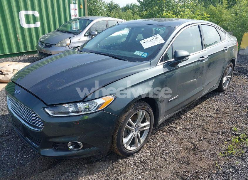 Photo 2 of 2016 Ford Fusion HYBRID TITANIUM (VIN 3FA6P0RU8GR171770)