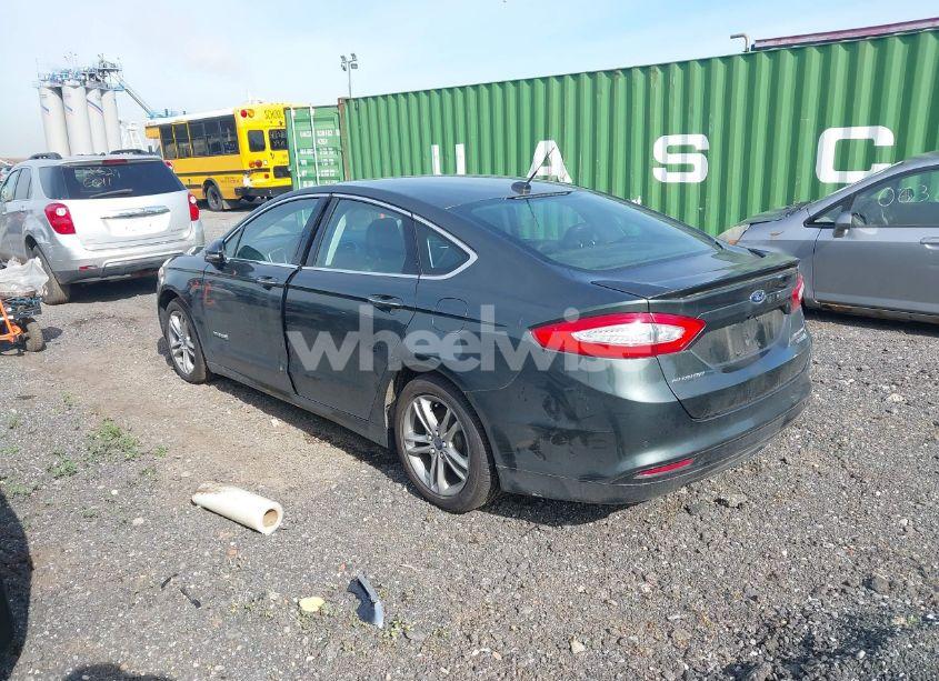 Photo 3 of 2016 Ford Fusion HYBRID TITANIUM (VIN 3FA6P0RU8GR171770)