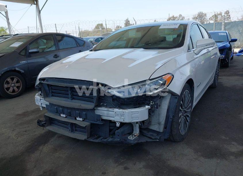 Photo 2 of 2017 Ford Fusion HYBRID TITANIUM (VIN 3FA6P0RU8HR229653)