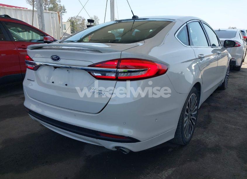 Photo 4 of 2017 Ford Fusion HYBRID TITANIUM (VIN 3FA6P0RU8HR229653)