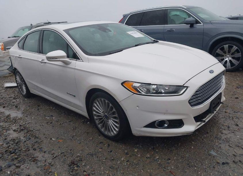 2013 Ford Fusion HYBRID TITANIUM (VIN 3FA6P0RU9DR355918) main photo
