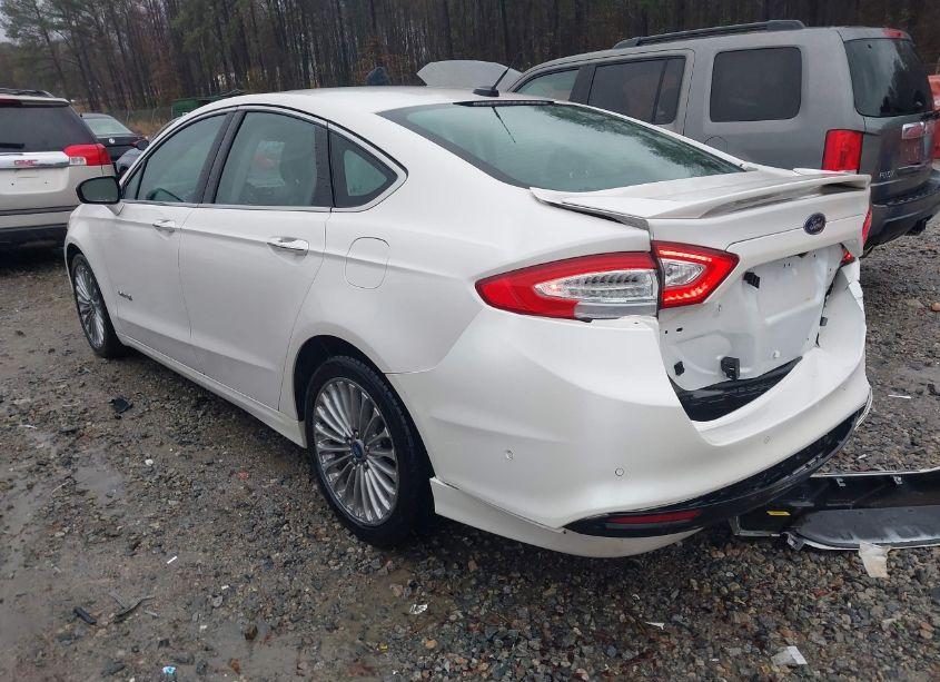 Photo 3 of 2013 Ford Fusion HYBRID TITANIUM (VIN 3FA6P0RU9DR355918)