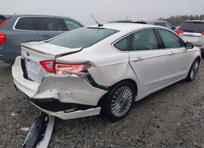 Photo 4 of 2013 Ford Fusion HYBRID TITANIUM (VIN 3FA6P0RU9DR355918)