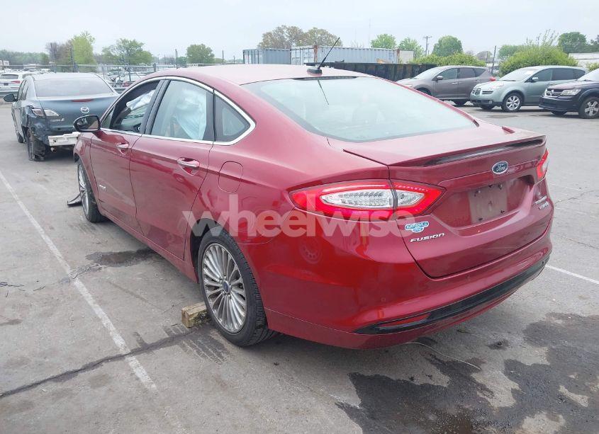 Photo 3 of 2014 Ford Fusion HYBRID TITANIUM (VIN 3FA6P0RU9ER349599)