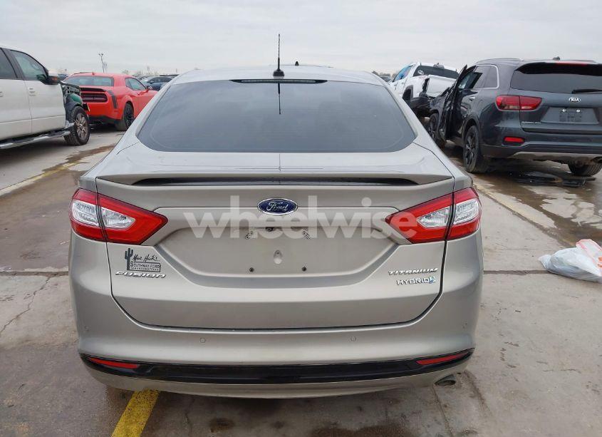 Photo 17 of 2016 Ford Fusion HYBRID TITANIUM (VIN 3FA6P0RU9GR143203)