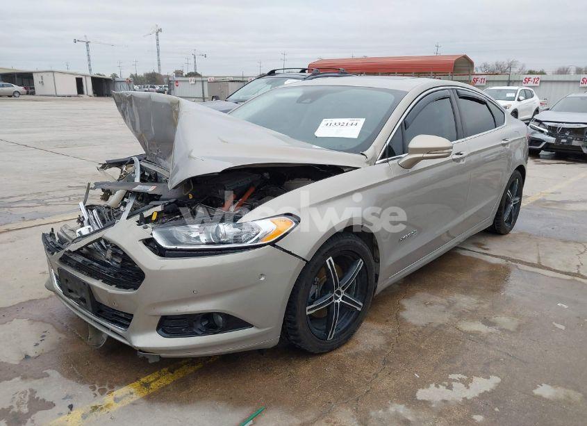 Photo 2 of 2016 Ford Fusion HYBRID TITANIUM (VIN 3FA6P0RU9GR143203)