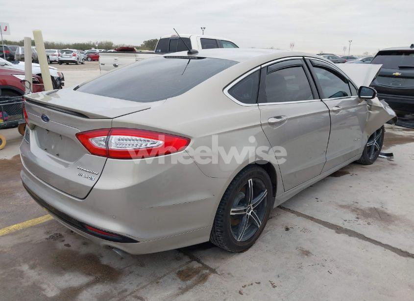 Photo 4 of 2016 Ford Fusion HYBRID TITANIUM (VIN 3FA6P0RU9GR143203)