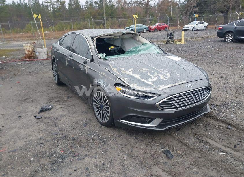 2017 Ford Fusion HYBRID TITANIUM (VIN 3FA6P0RU9HR107965) main photo