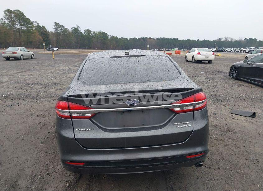 Photo 15 of 2017 Ford Fusion HYBRID TITANIUM (VIN 3FA6P0RU9HR107965)