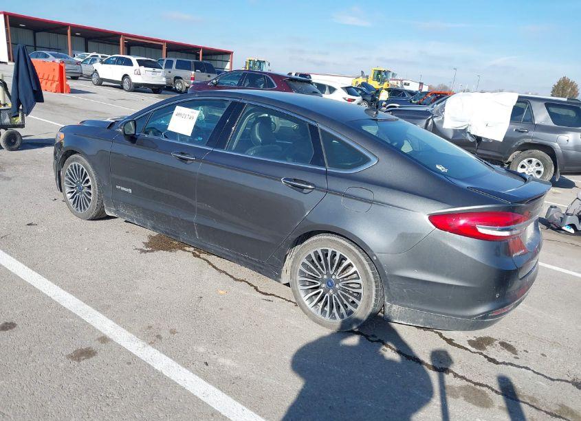 Photo 3 of 2018 Ford Fusion HYBRID TITANIUM (VIN 3FA6P0RU9JR120754)