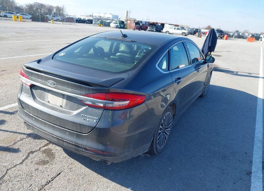 Photo 4 of 2018 Ford Fusion HYBRID TITANIUM (VIN 3FA6P0RU9JR120754)