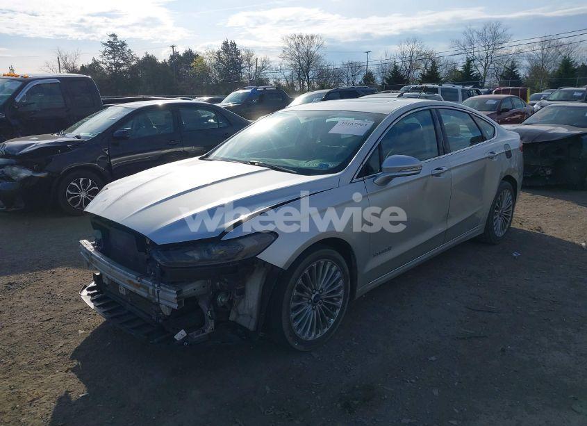 Photo 2 of 2014 Ford Fusion HYBRID TITANIUM (VIN 3FA6P0RUXER278865)