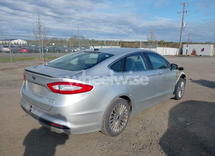 Photo 4 of 2014 Ford Fusion HYBRID TITANIUM (VIN 3FA6P0RUXER278865)