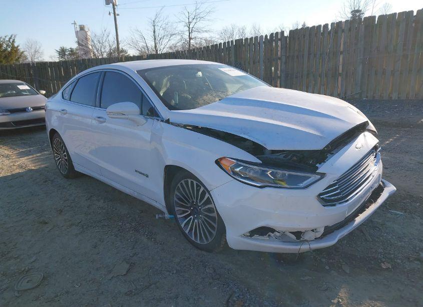 2018 Ford Fusion HYBRID TITANIUM (VIN 3FA6P0RUXJR131617) main photo